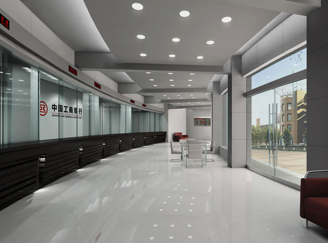 恩尊窗口对讲机应用于工商银行